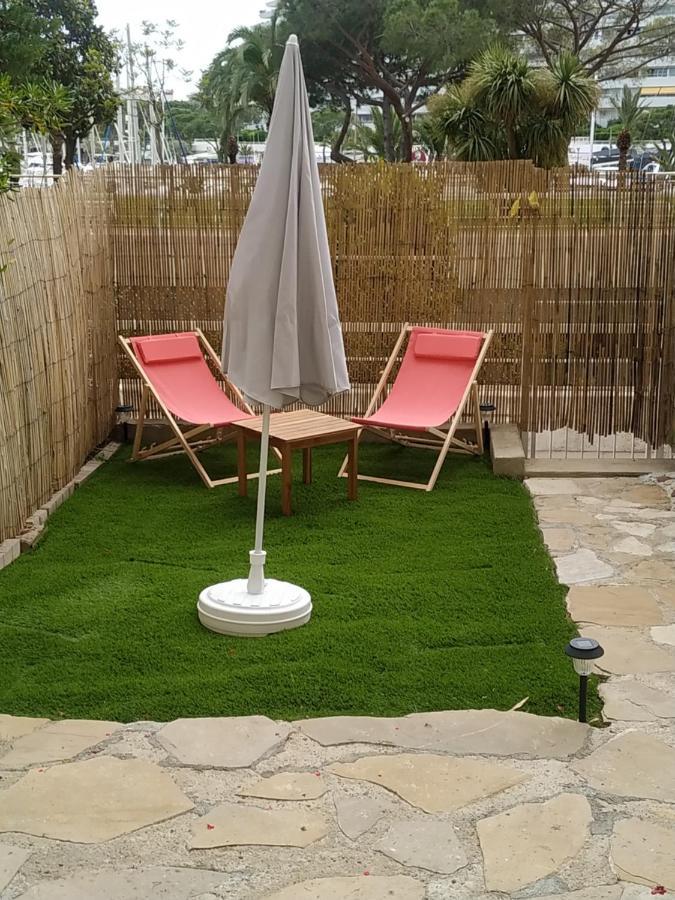 Studio Rez De Jardin Marina Baie Des Anges Вилньов Любе Екстериор снимка