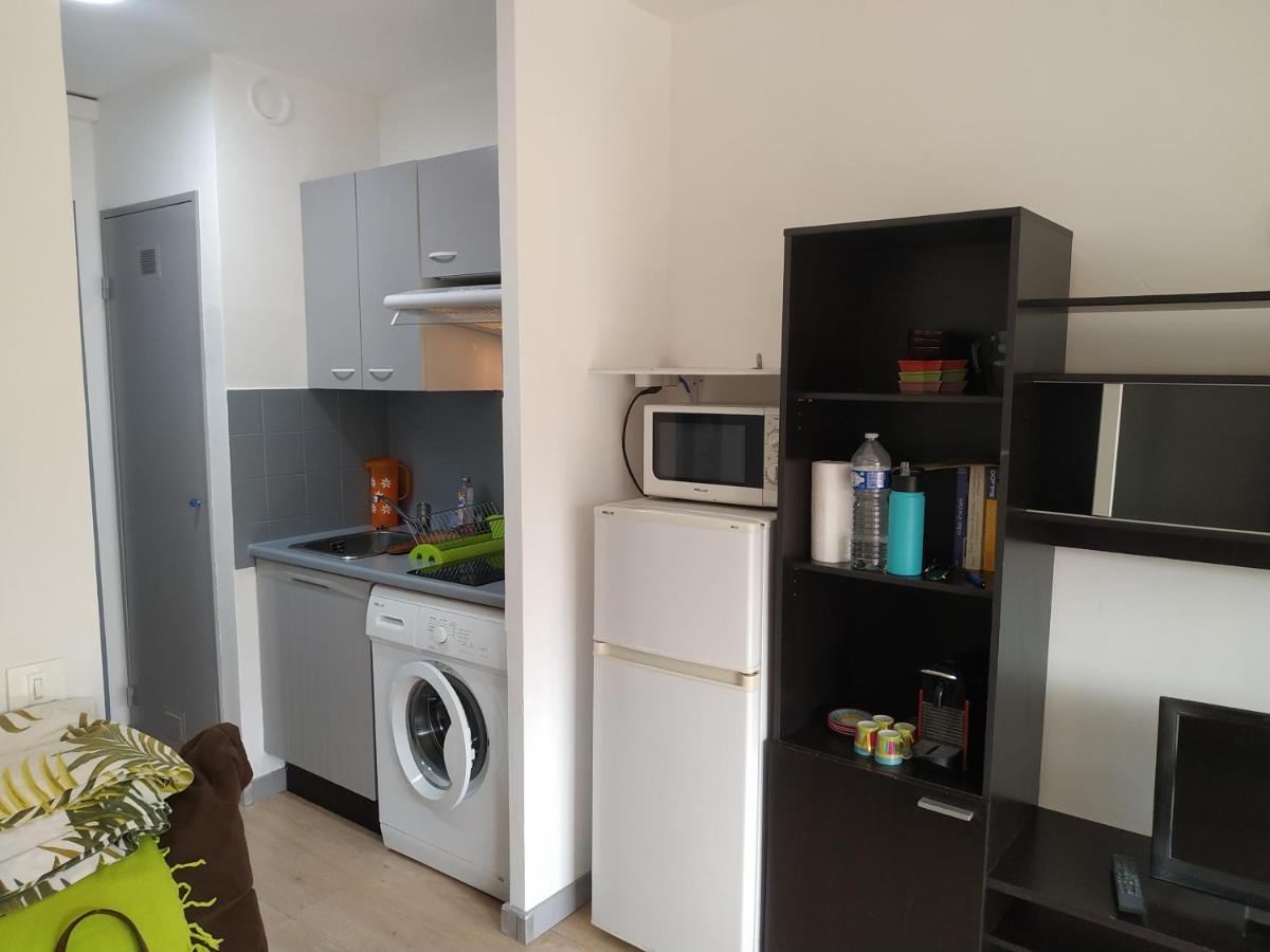Studio Rez De Jardin Marina Baie Des Anges Вилньов Любе Екстериор снимка