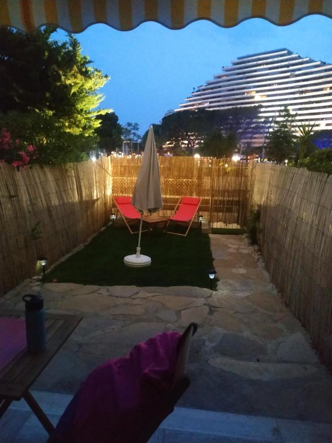 Studio Rez De Jardin Marina Baie Des Anges Вилньов Любе Екстериор снимка
