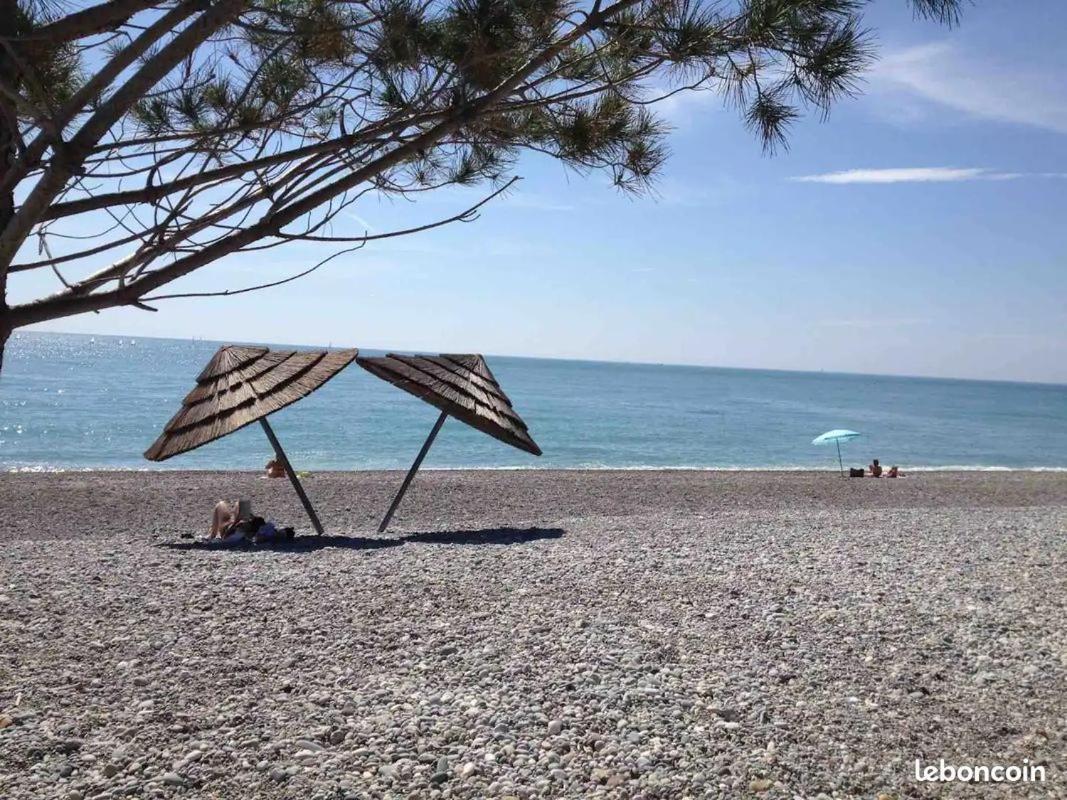 Studio Rez De Jardin Marina Baie Des Anges Вилньов Любе Екстериор снимка